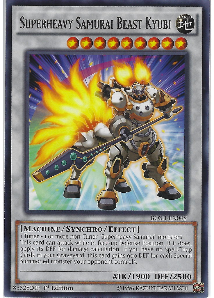 Superheavy Samurai Beast Kyubi
