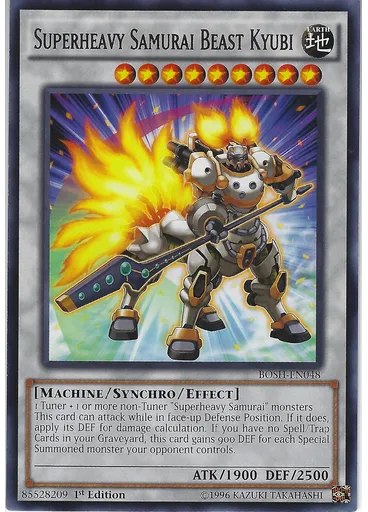 Superheavy Samurai Beast Kyubi