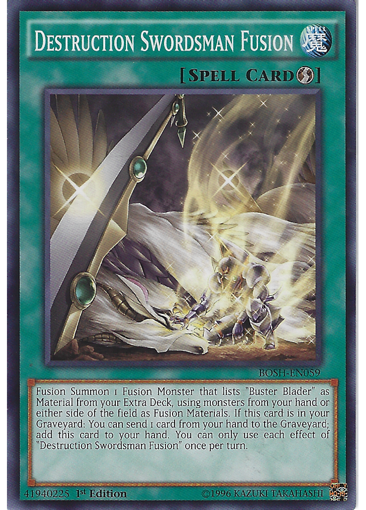 Destruction Swordsman Fusion