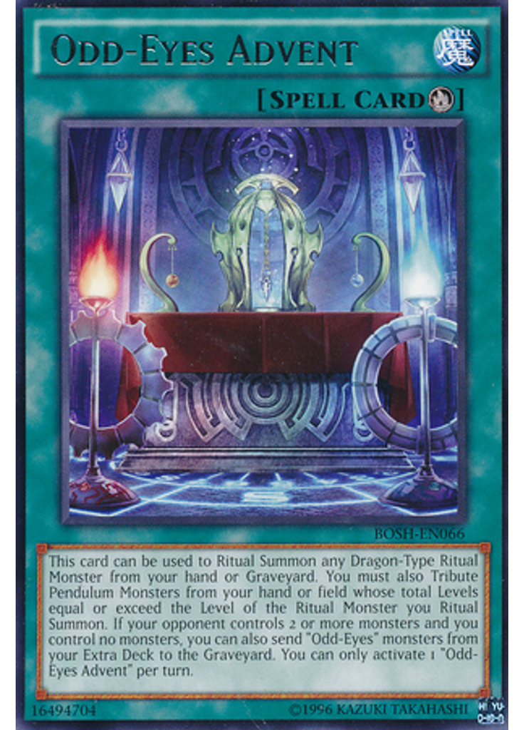 Odd-Eyes Advent (Rare Unlimited)