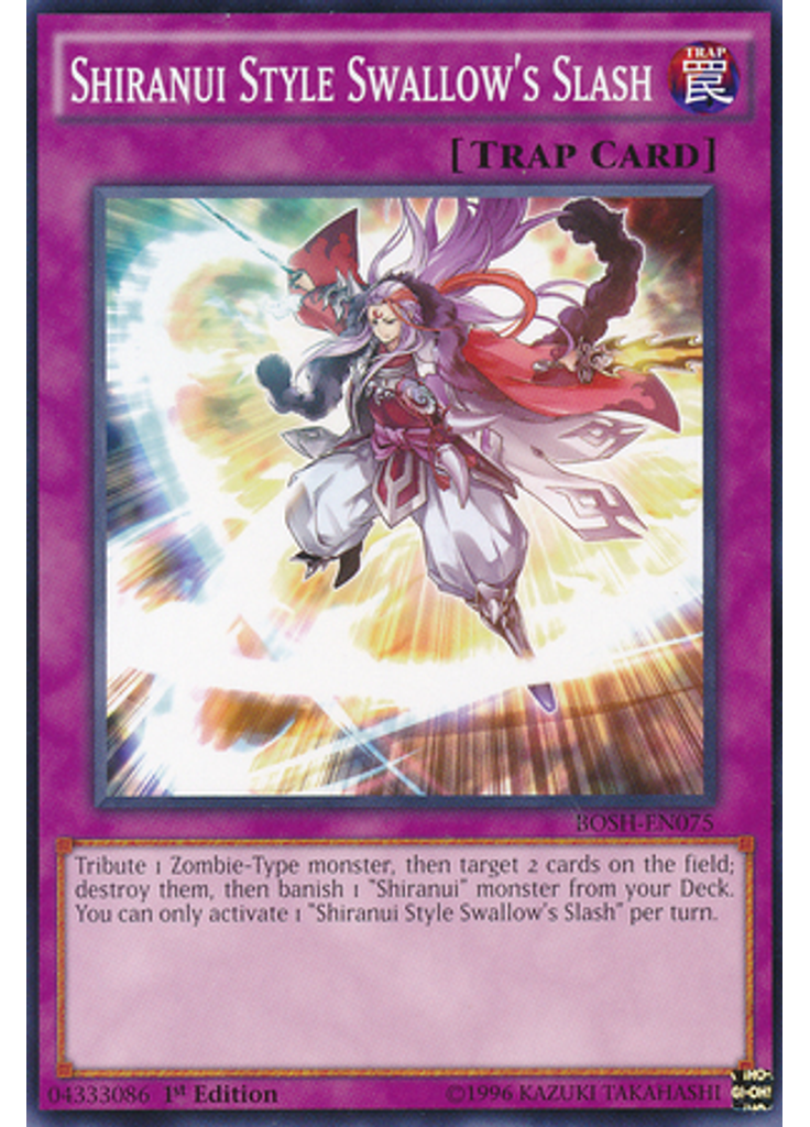 Shiranui Style Swallow's Slash