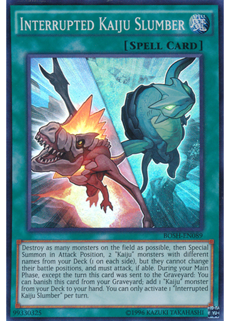 Interrupted Kaiju Slumber (Super Rare Unlimited)