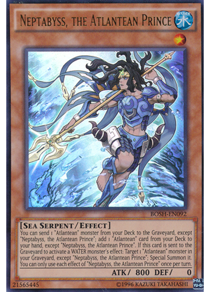 Neptabyss, the Atlantean Prince (Ultra Rare Unlimited)