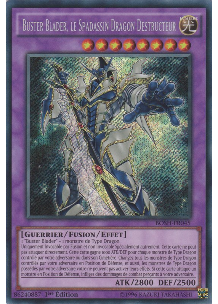 Buster Blader, le Spadassin Dragon Destructeur