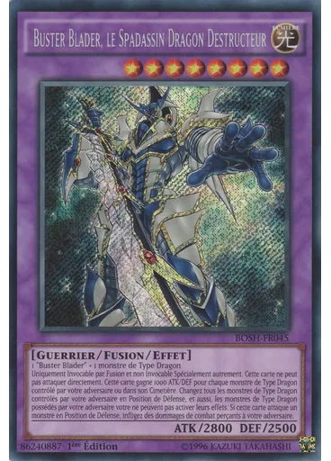 Buster Blader, le Spadassin Dragon Destructeur