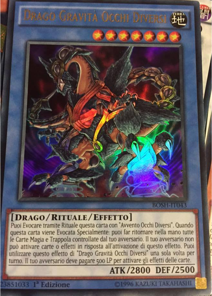 Drago Gravità Occhi Diversi