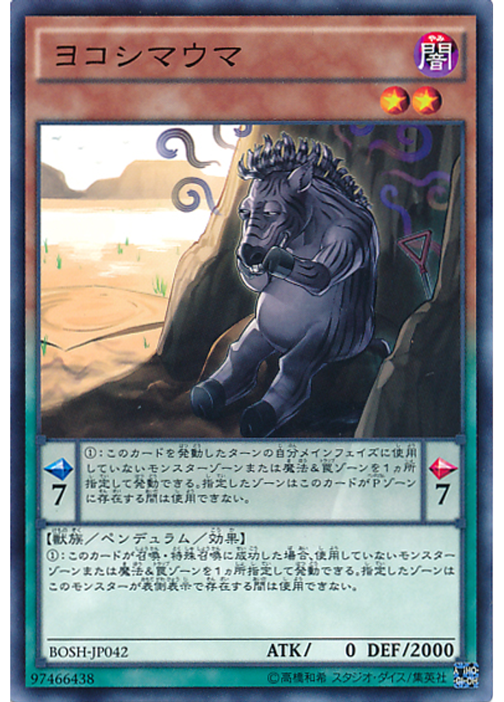 ヨコシマウマ