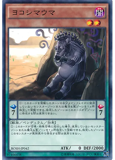 ヨコシマウマ