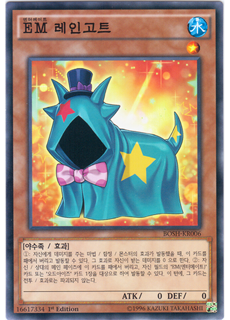 {{ruby|EM|엔터메이트|lang=ko}} 레인고트