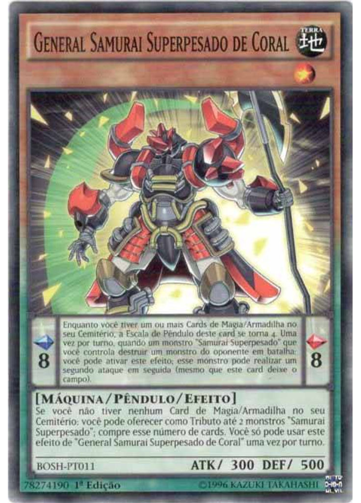 General Samurai Superpesado de Coral