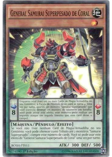 General Samurai Superpesado de Coral