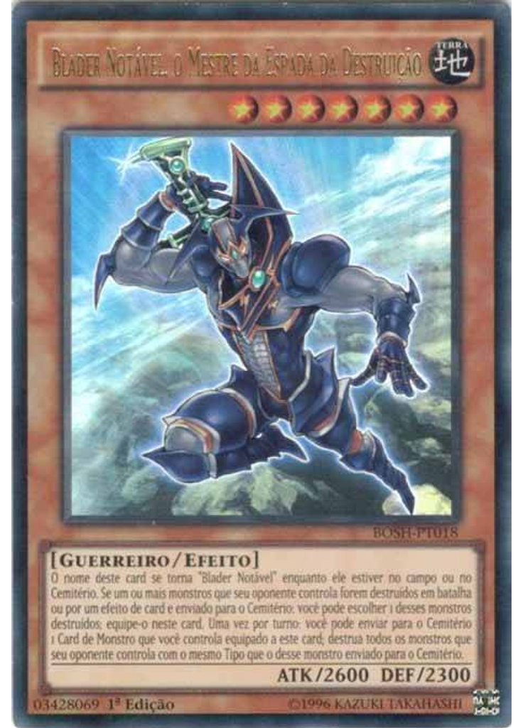 Blader Notável, o Mestre da Espada da Destruição