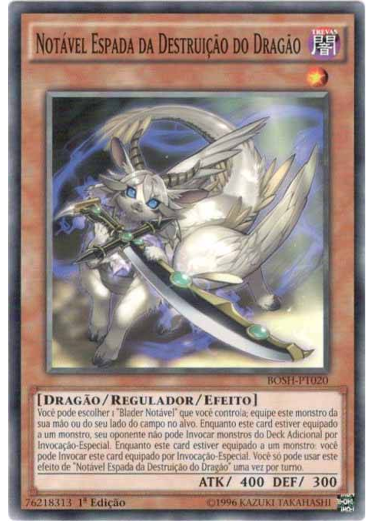 Notável Espada da Destruição do Dragão