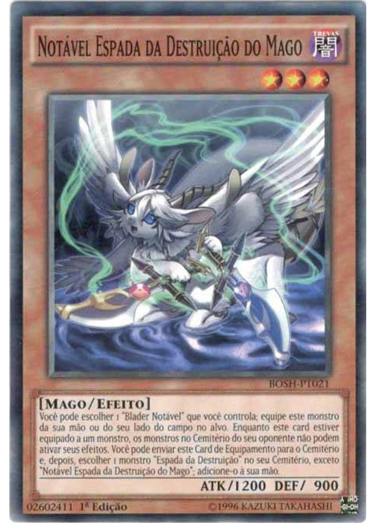 Notável Espada da Destruição do Mago