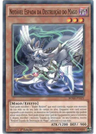 Notável Espada da Destruição do Mago