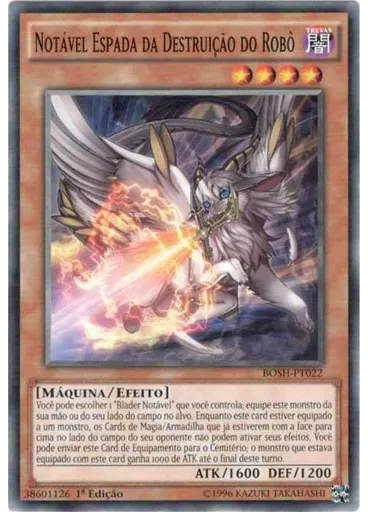 Notável Espada da Destruição do Robô