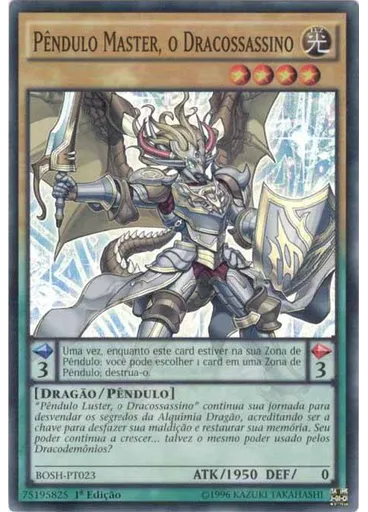 Pêndulo Master, o Dracossassino