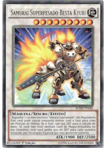 Samurai Superpesado Besta Kyubi