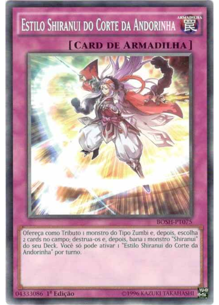 Estilo Shiranui do Corte da Andorinha