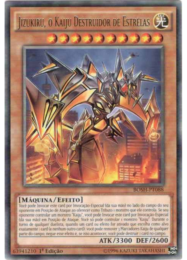 Jizukiru, o Kaiju Destruidor de Estrelas