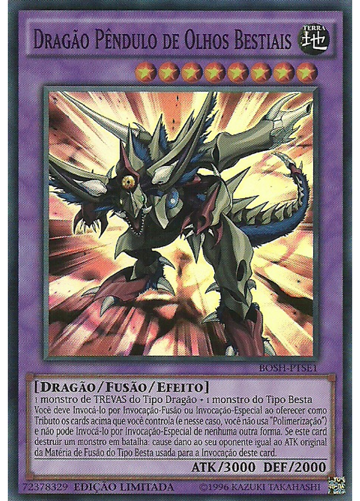 Dragão Pêndulo de Olhos Bestiais