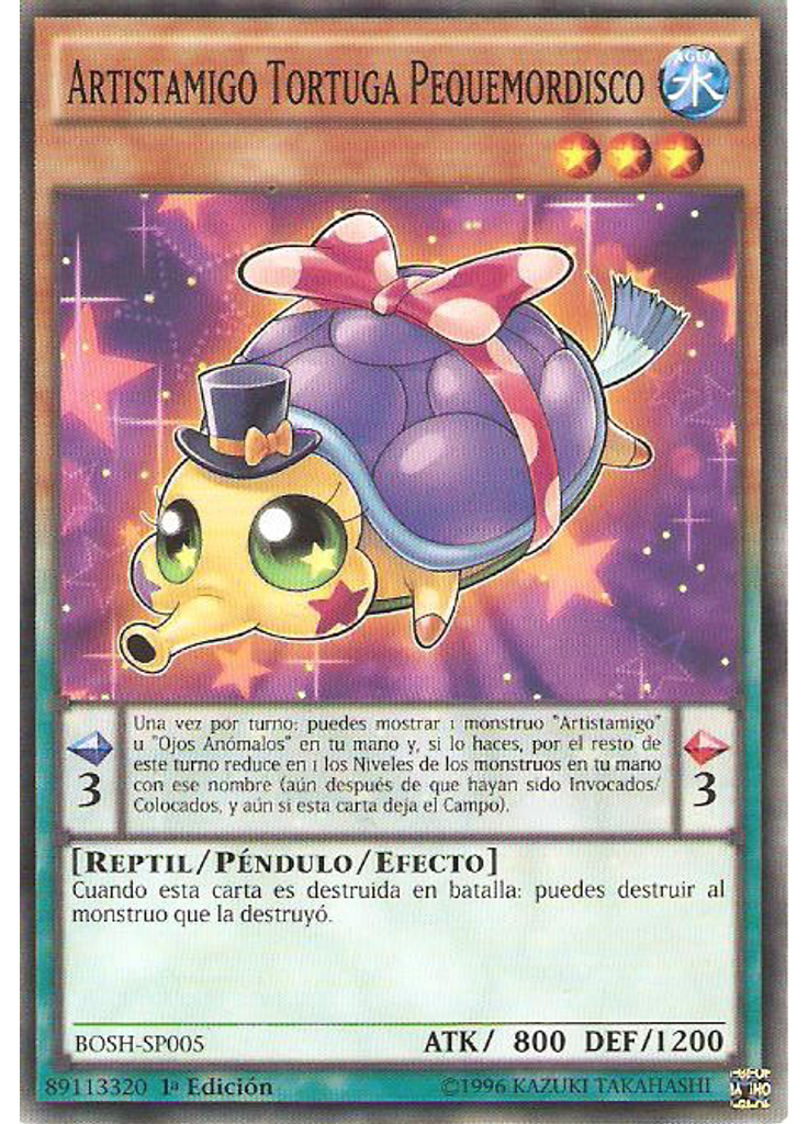 Artistamigo Tortuga Pequemordisco