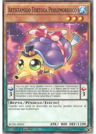 Artistamigo Tortuga Pequemordisco