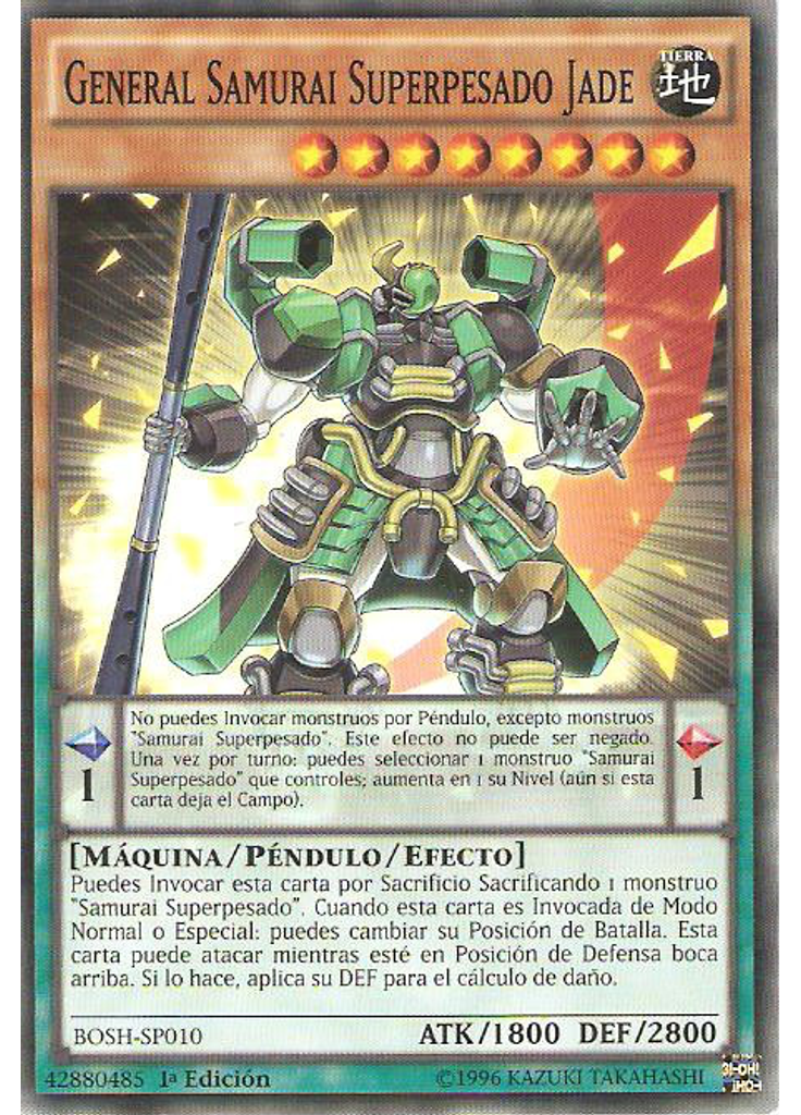 General Samurai Superpesado Jade