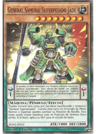 General Samurai Superpesado Jade