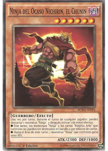 Ninja del Ocaso Nichirin, el Chunin