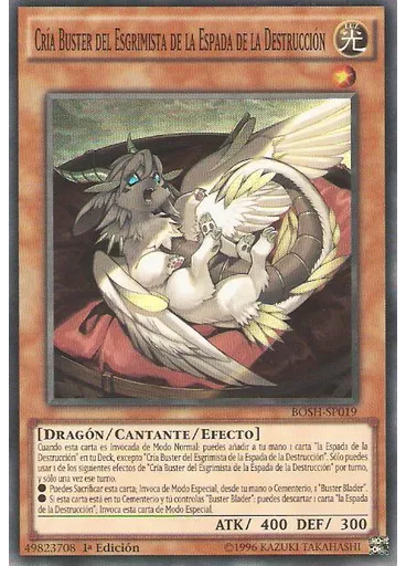 Cría Buster del Esgrimista de la Espada de la Destrucción