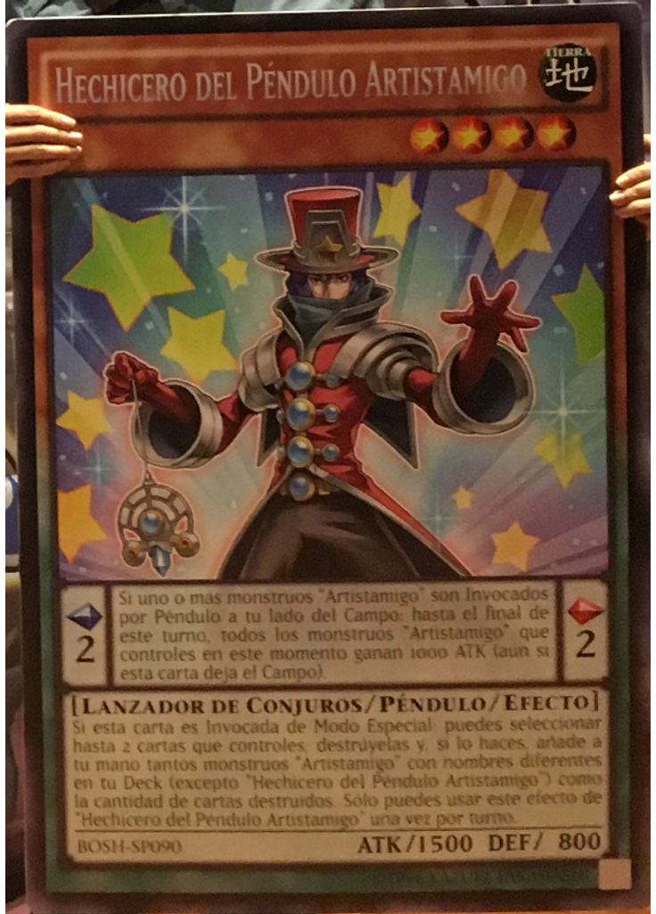Artistamigo Hechicero del Péndulo (Secret Rare Unlimited Gc)