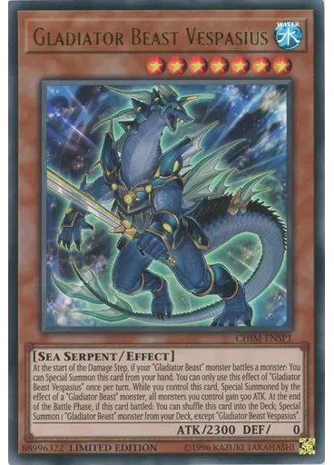 Gladiator Beast Vespasius