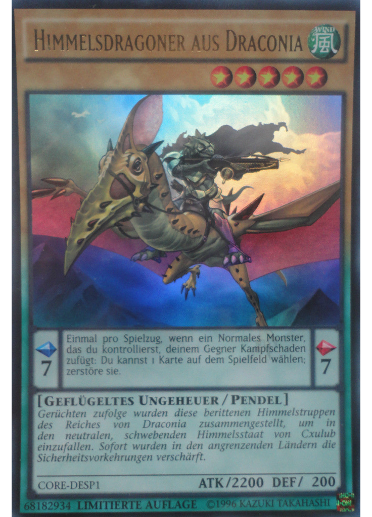 Himmelsdragoner aus Draconia