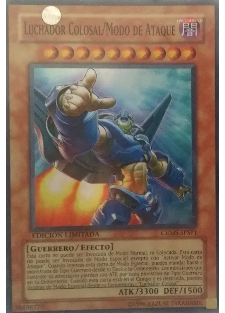 Luchador Colosal/Modo de Ataque