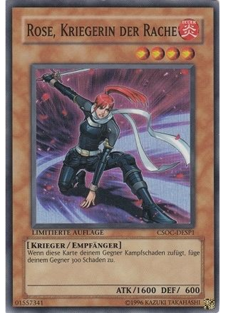 Rose, Kriegerin der Rache