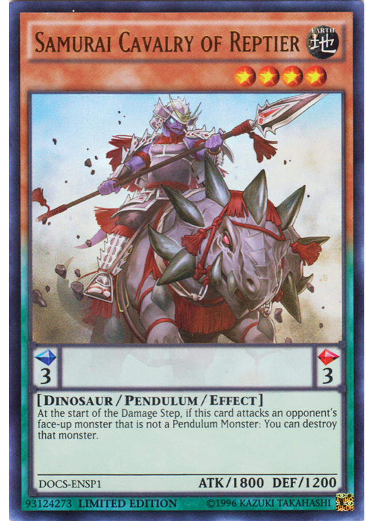 Samurai Cavalry of Reptier