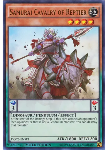 Samurai Cavalry of Reptier