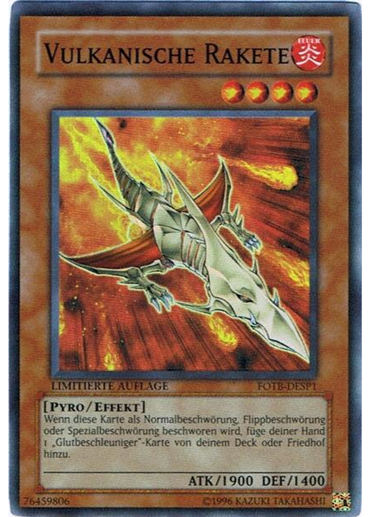 Vulkanische Rakete