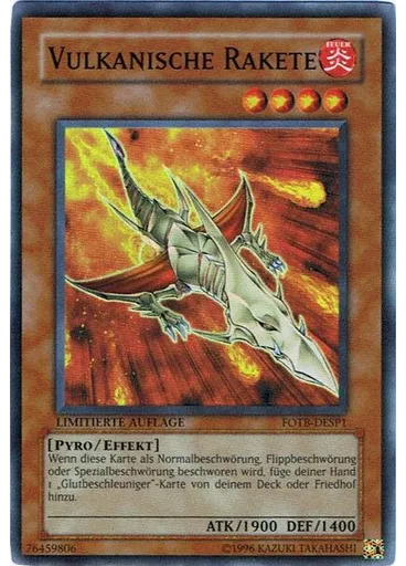 Vulkanische Rakete