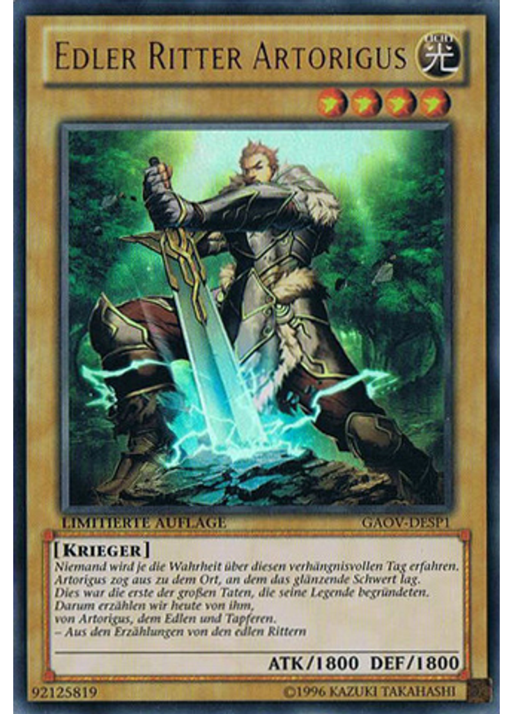 Edler Ritter Artorigus