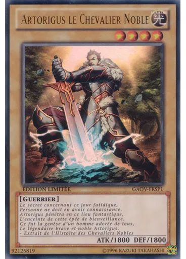 Artorigus le Chevalier Noble