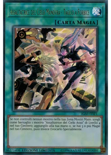 Assaltatrice del Cielo Manovra - Taglio a Forbice