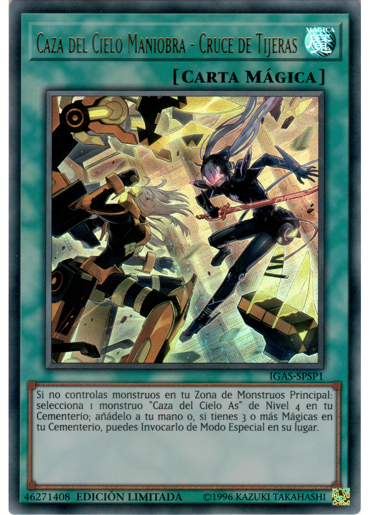 Caza del Cielo Maniobra - Cruce de Tijeras
