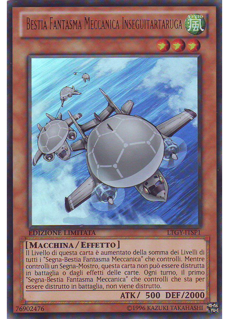 Bestia Fantasma Meccanica Inseguitartaruga