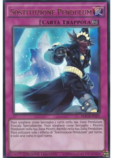 Sostituzione Pendulum