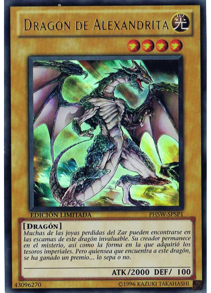 Dragón de Alexandrita