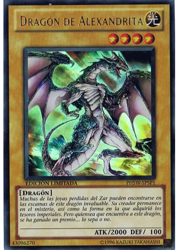 Dragón de Alexandrita