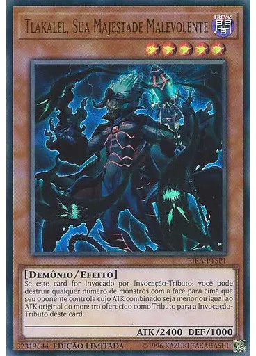 Tlakalel, Sua Majestade Malevolente