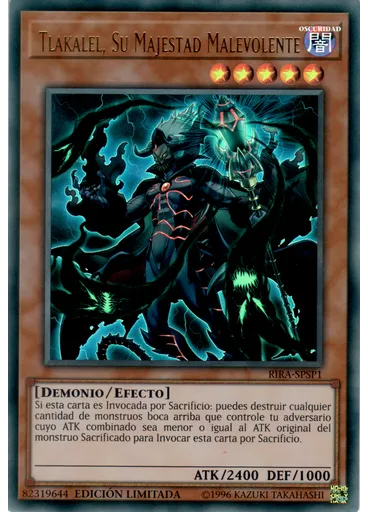 Tlakalel, Su Majestad Malevolente